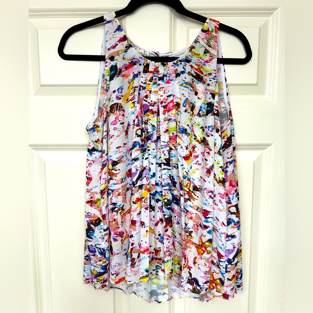 Rebecca Minkoff multicolored high necked tank